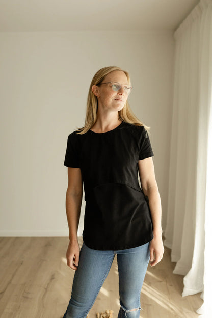 Essentials Front Flap Tee.